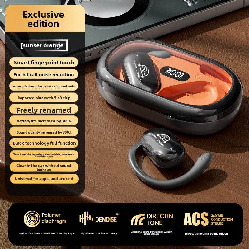 Wireless Rotating Ear Hook Bluetooth Headset - Price Value Store