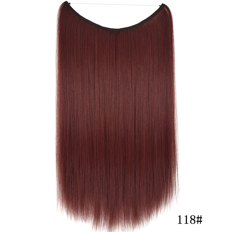 Seamless Straight Synthetic Hair Patch