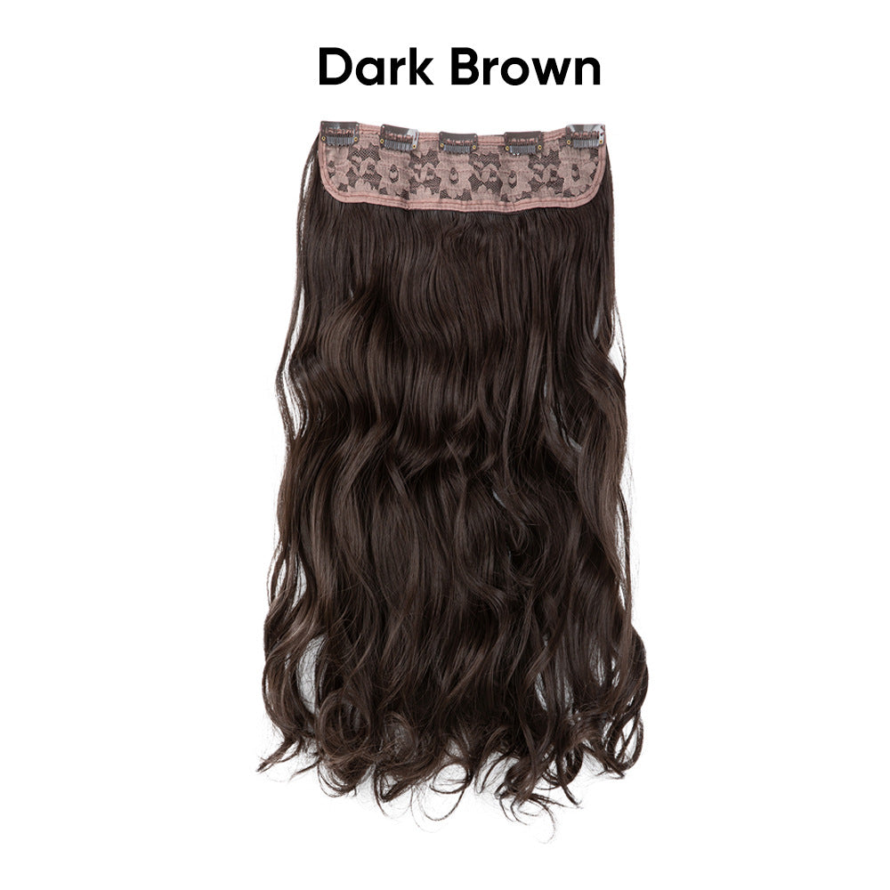 Long Curly Synthetic Hair Extensions with Clips