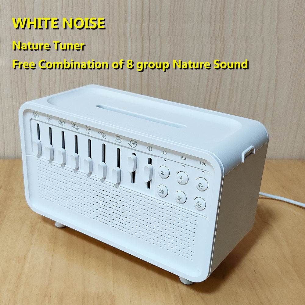 Humidifier, night light, sleep aid, white noise machine - Price Value Store