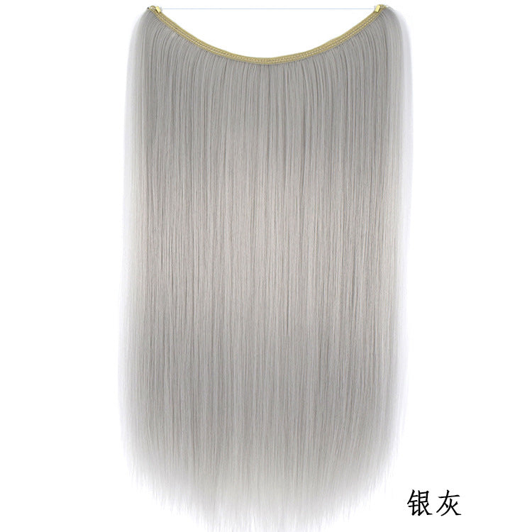 Seamless Straight Synthetic Hair Patch