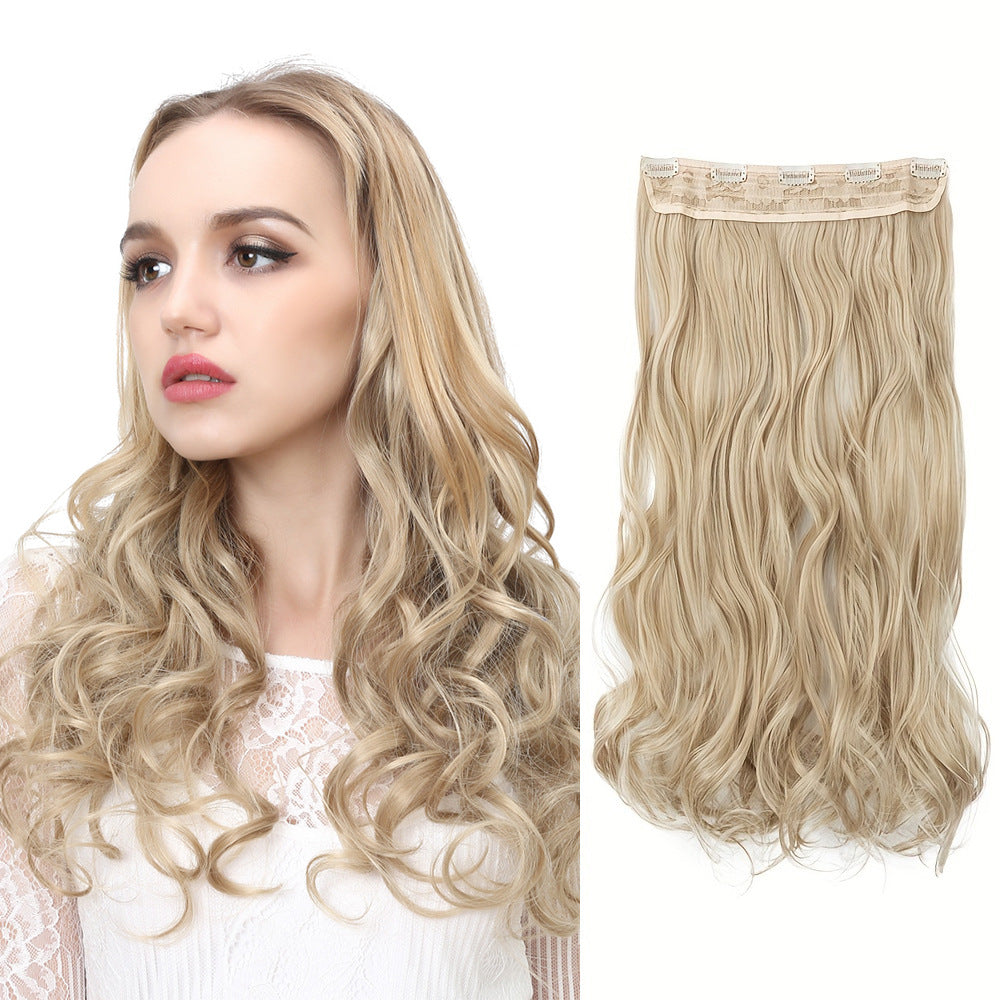 Long Curly Synthetic Hair Extensions with Clips
