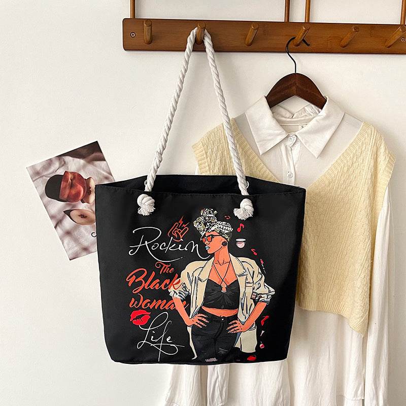 Retro canvas bag - Price Value Store