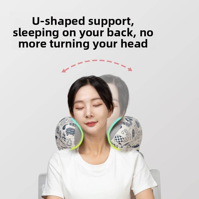 Ergonomic Office Sleeping Pillow for Neck and Back Support, Comfy Nap Headrest Cushion - Price Value Store