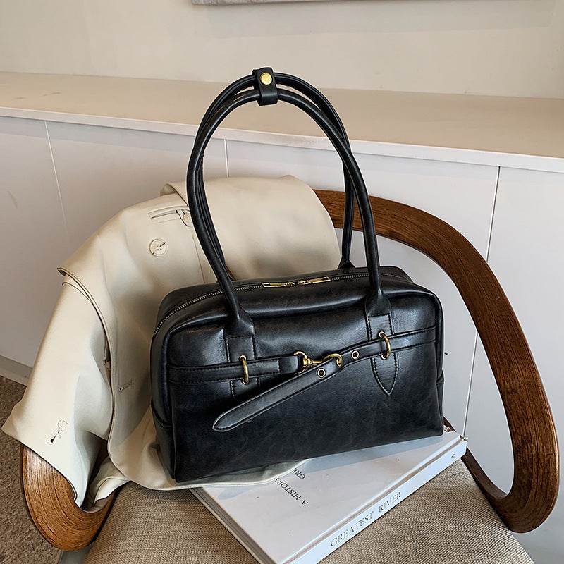 Vintage large-capacity underarm bag - Price Value Store