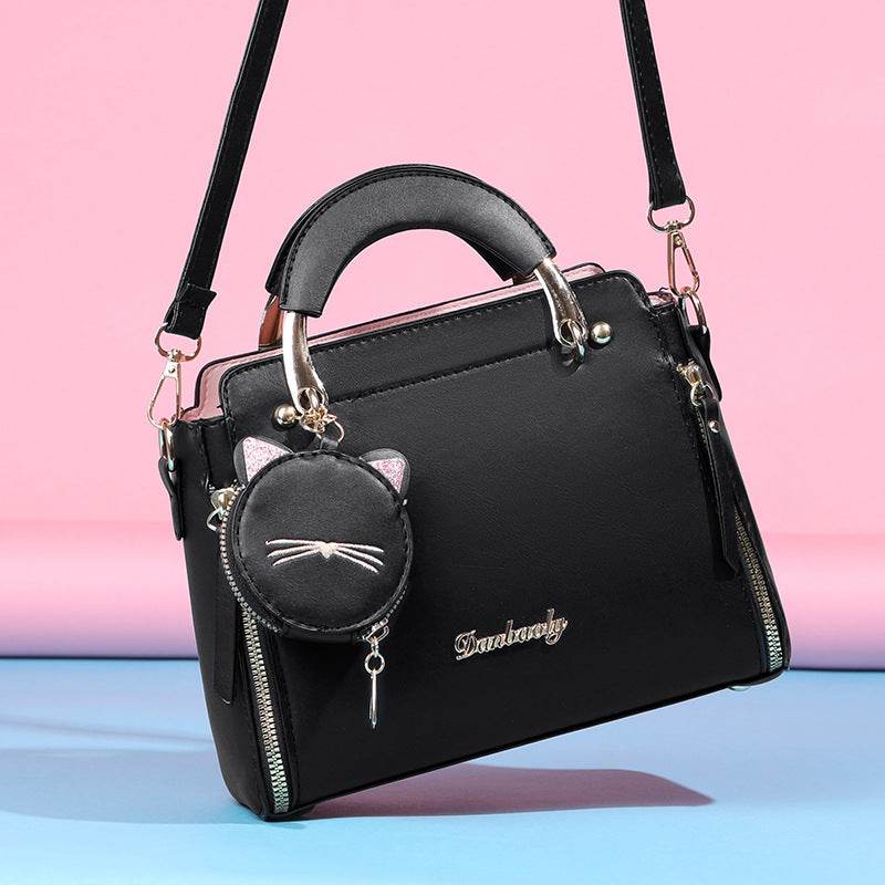 Solid Colour Shoulder Bags Bags Women Fashion Simple Women Bags Handbags - Price Value Store