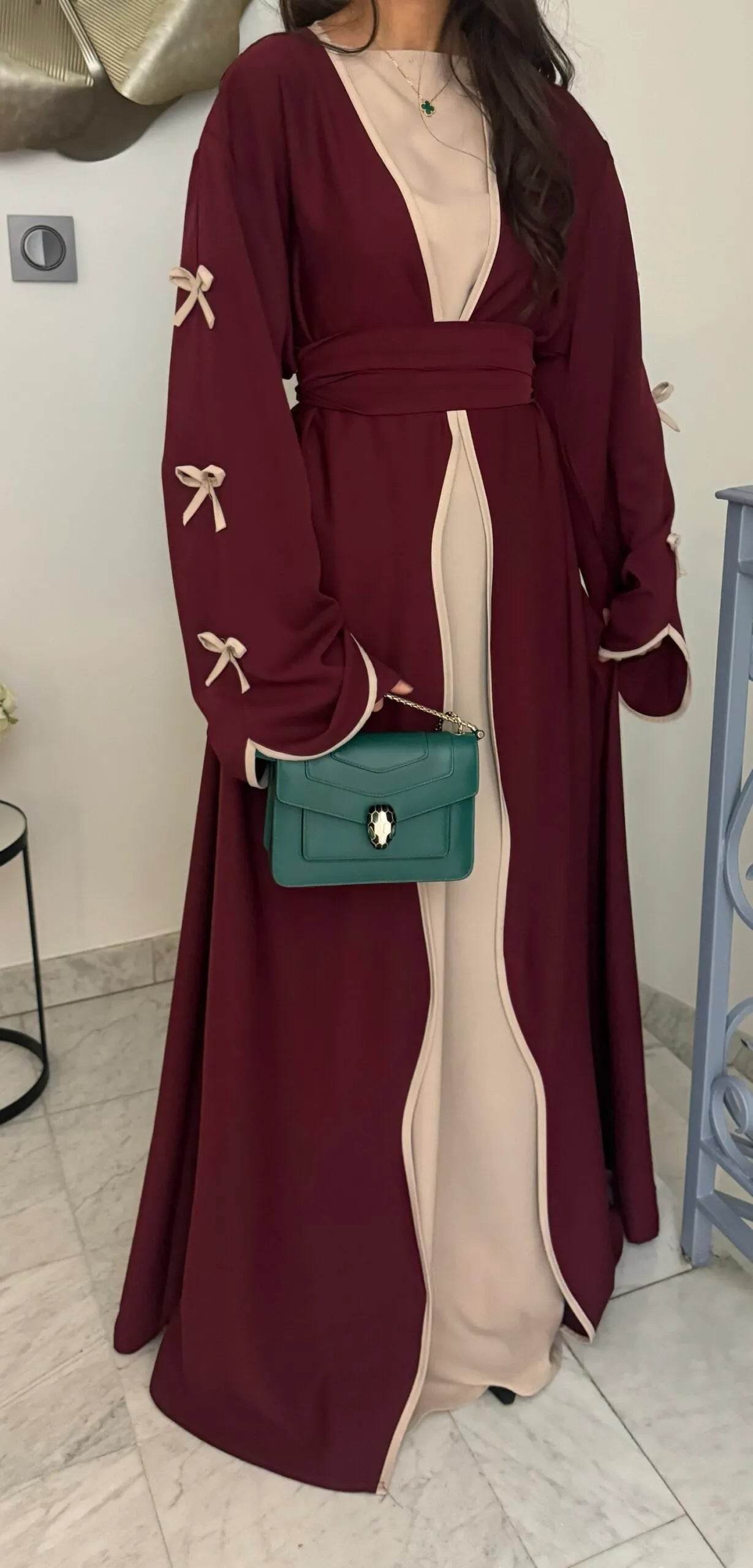 Belted long dress - Price Value Store