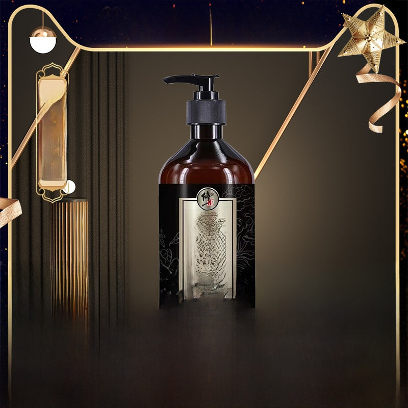Modified Black Ganoderma Shouwu Plant Extract Shampoo