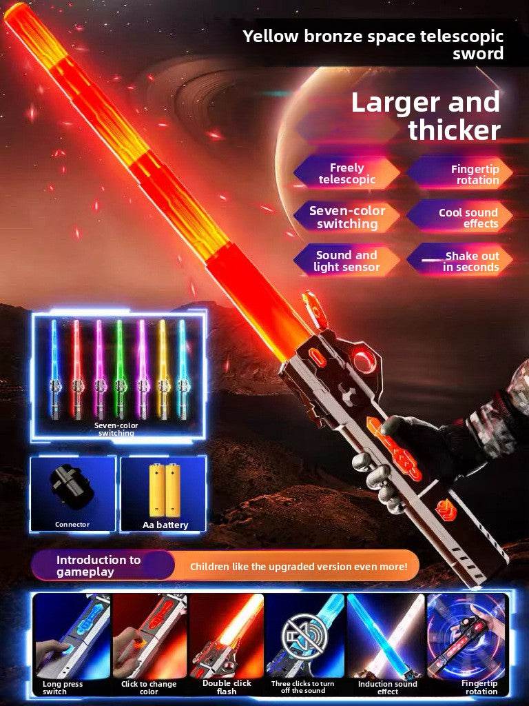 Children's telescopic laser sword toys - Price Value Store