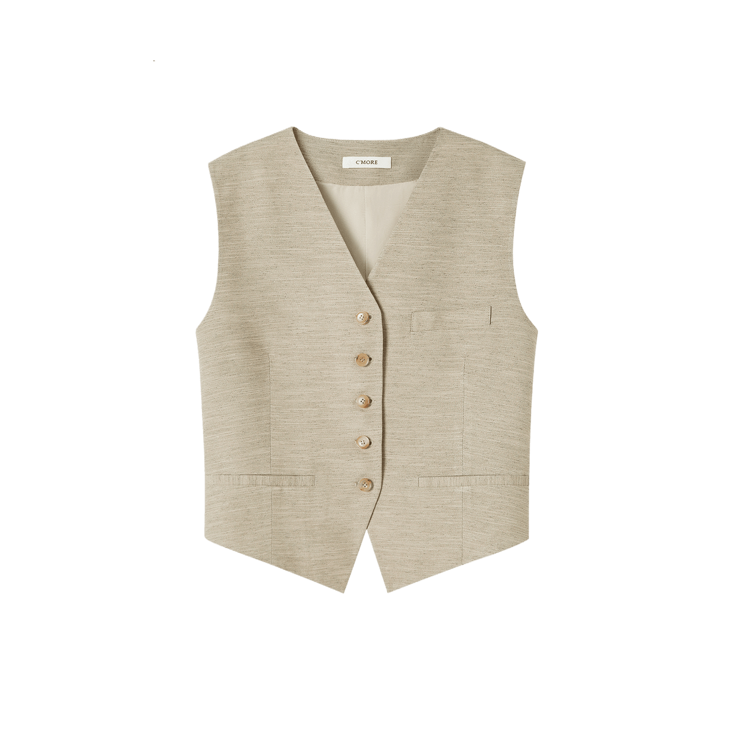V-neck women's suit vest - Price Value Store