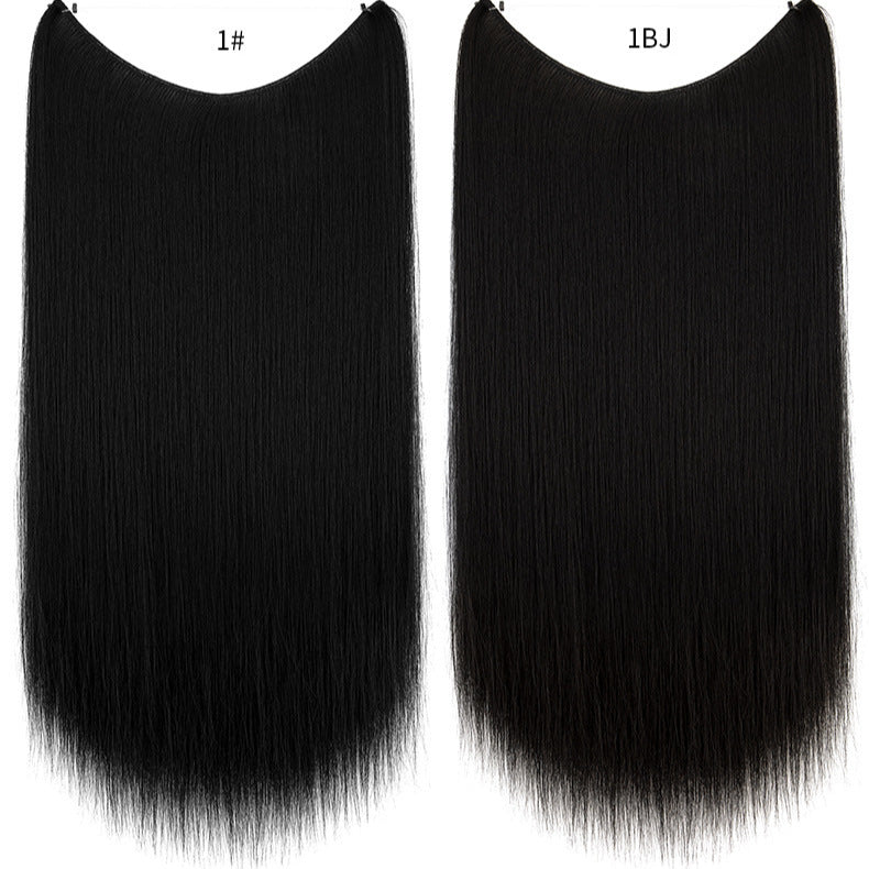 Seamless Straight Synthetic Hair Patch