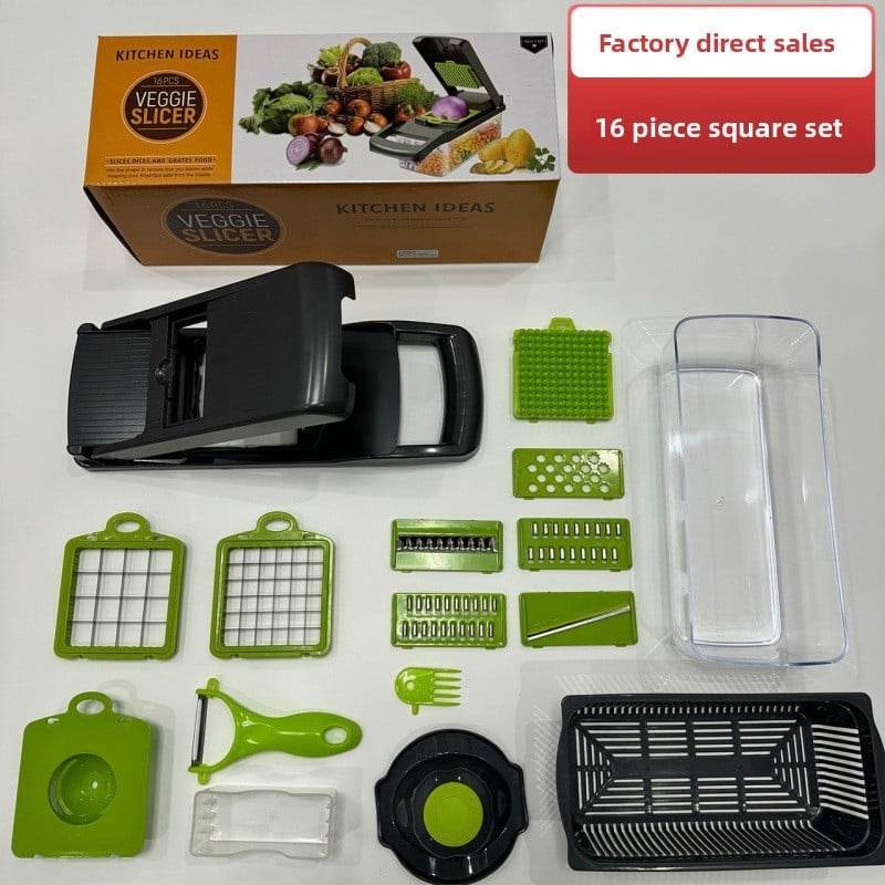 Multi-functional vegetable cutter, dice cutter, grater and slicer, essential for household use - Price Value Store