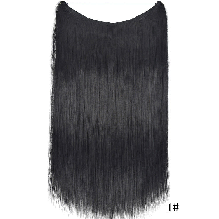 Seamless Straight Synthetic Hair Patch