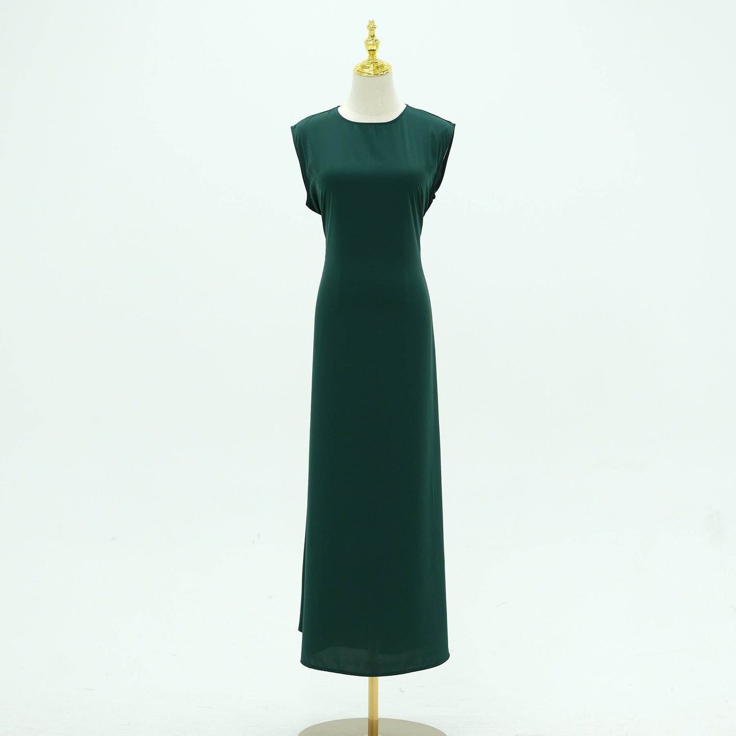 Belted long dress - Price Value Store