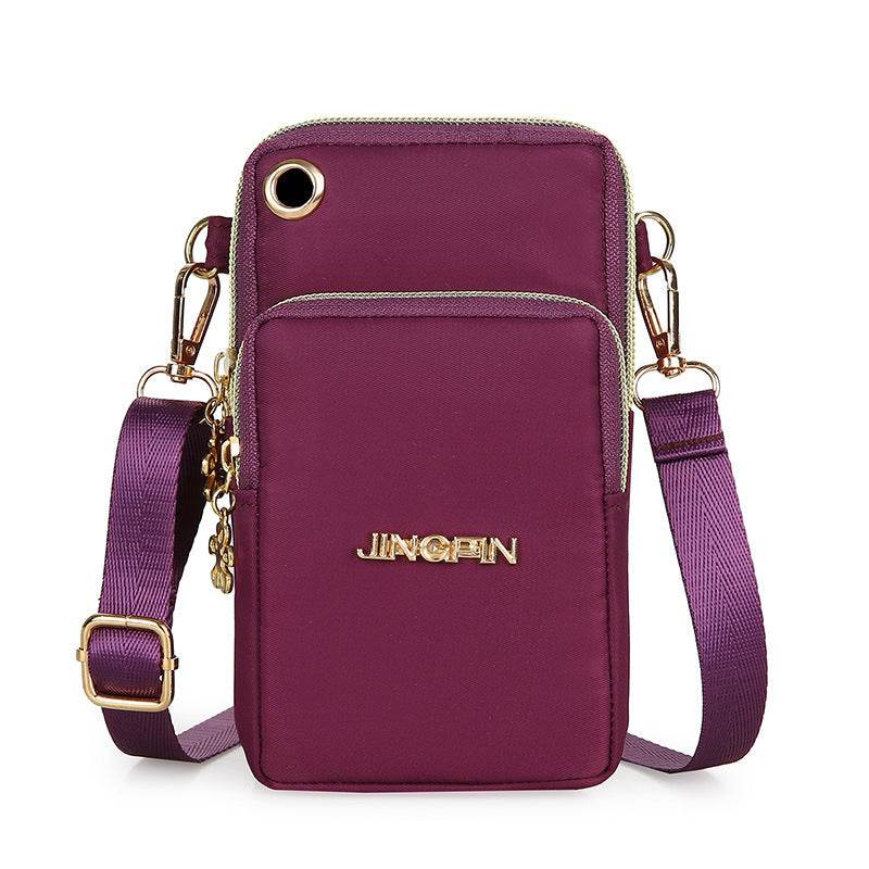 Three-Layer Mobile Phone Cross-Body Bag - Price Value Store