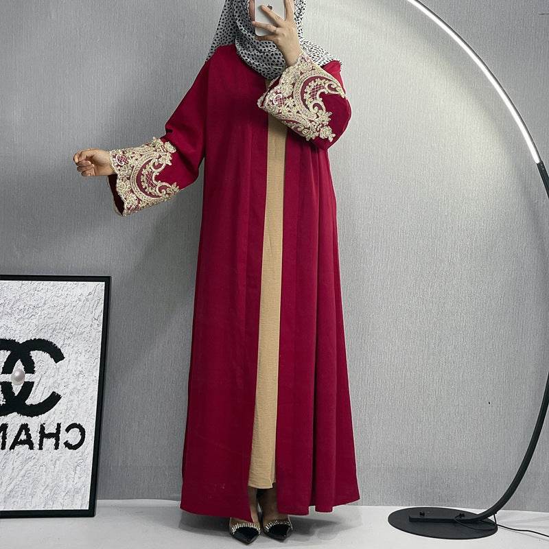 Elegant Embroidered Abaya Dress for Women - Price Value Store