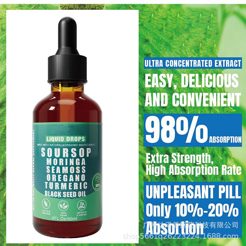 Soursop dropsd liver cleansing support sleep support tincture supplement - Price Value Store