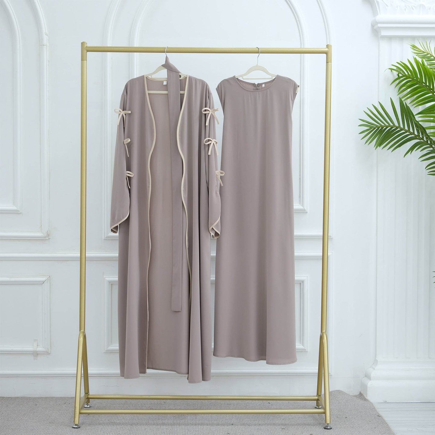 Belted long dress - Price Value Store