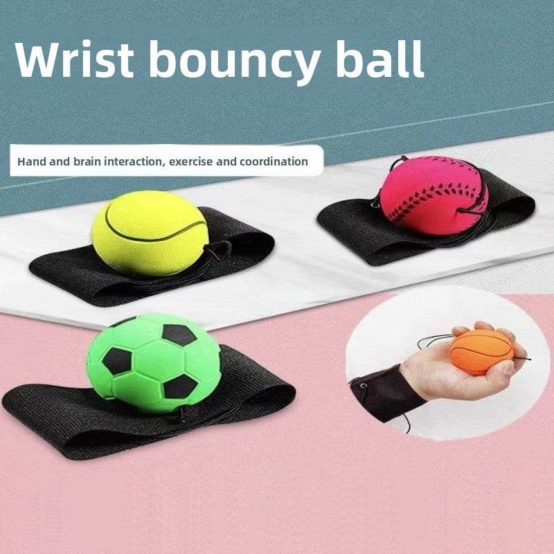 6CM Rubber Wrist Bouncing Ball with Rope - Price Value Store