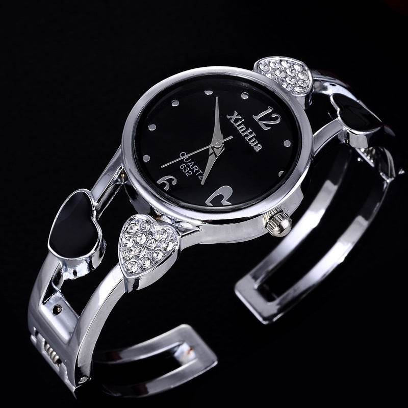 Fashion Diamond Quartz Ladies Bracelet Watch - Price Value Store