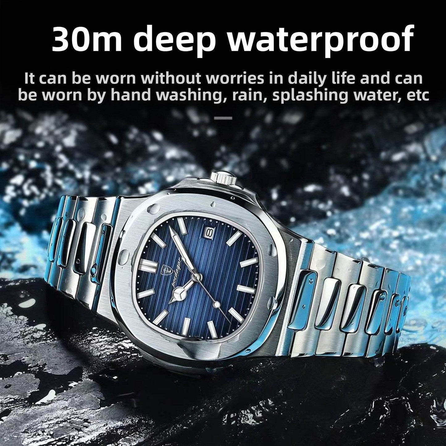 Waterproof ultra-thin men's watch - Price Value Store