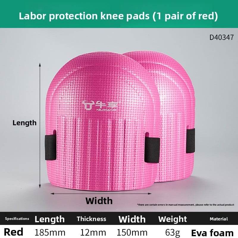 Cross-border explosions construction site construction blue knee pads eva thickened wear-resistant bricklayer tiling kneeling labor knee pads - Price Value Store