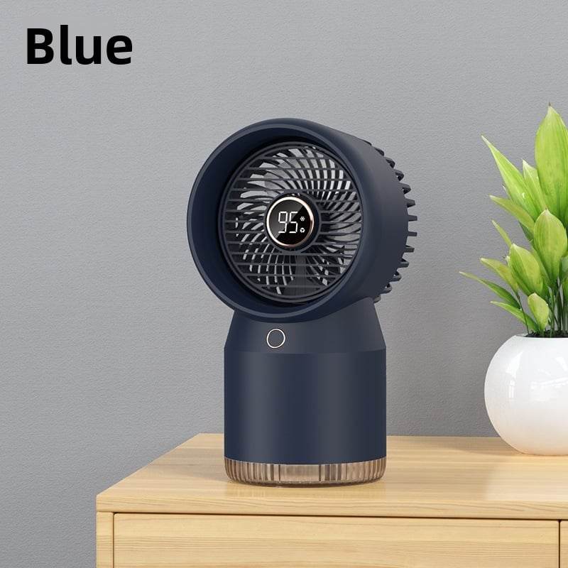 Water-cooled fan spray mini household air cooler for humidification and cooling - Price Value Store