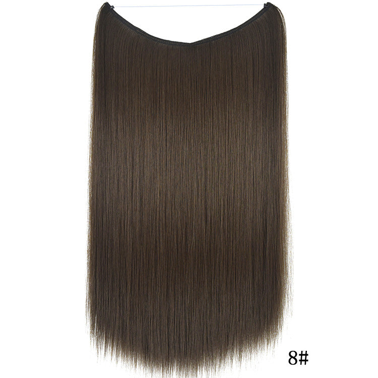 Seamless Straight Synthetic Hair Patch