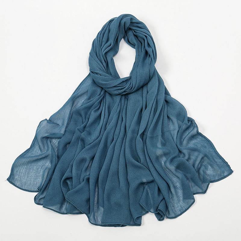 Solid-color simple headscarf - Price Value Store