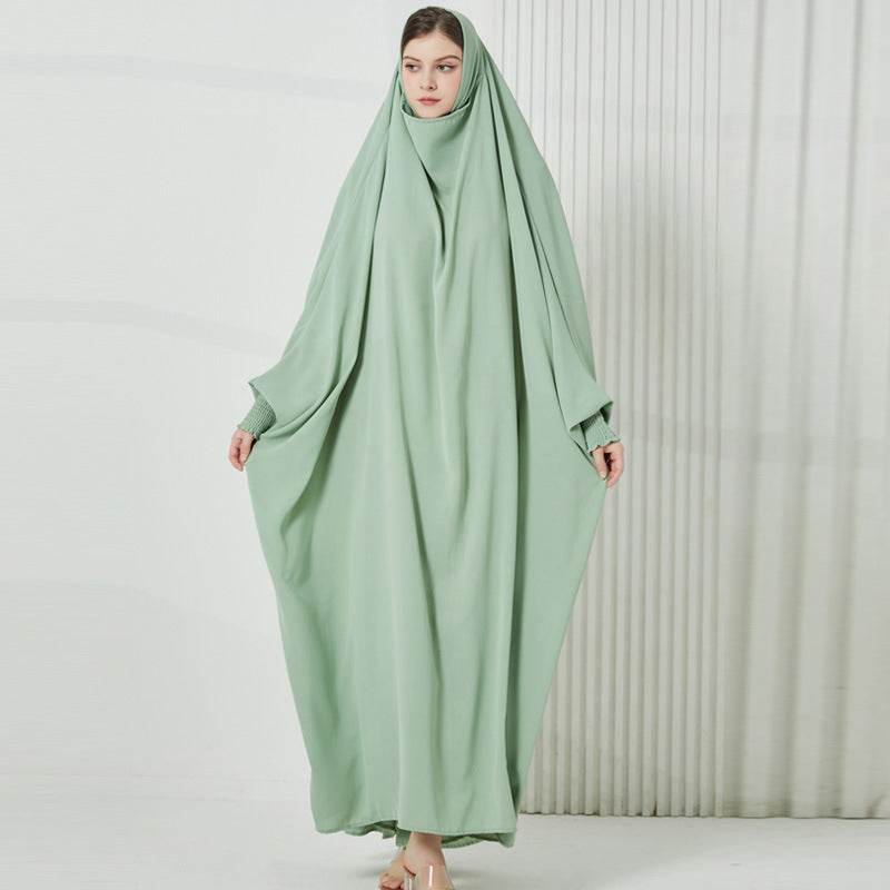 Women's Pure Color Turban Robe - Price Value Store