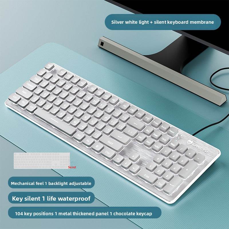 Wired silent keyboard - Price Value Store