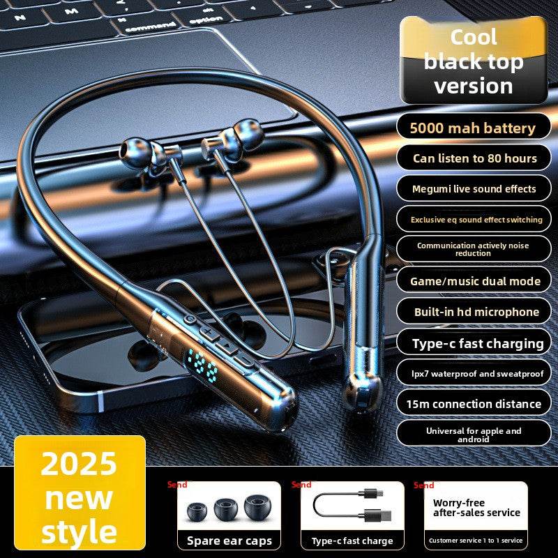 Hanging Neck Bluetooth Headset with Super Bass - Price Value Store
