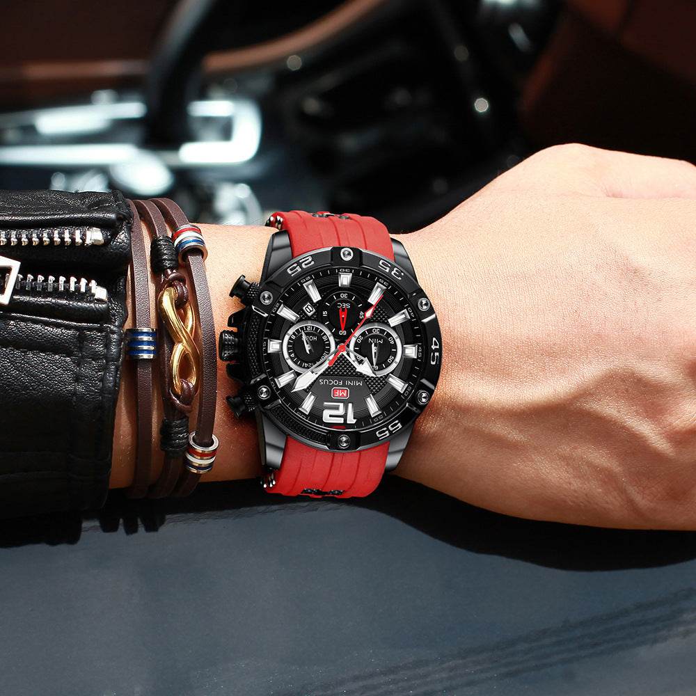 Sports Watch Waterproof Luminous Quartz Men's Watch - Price Value Store