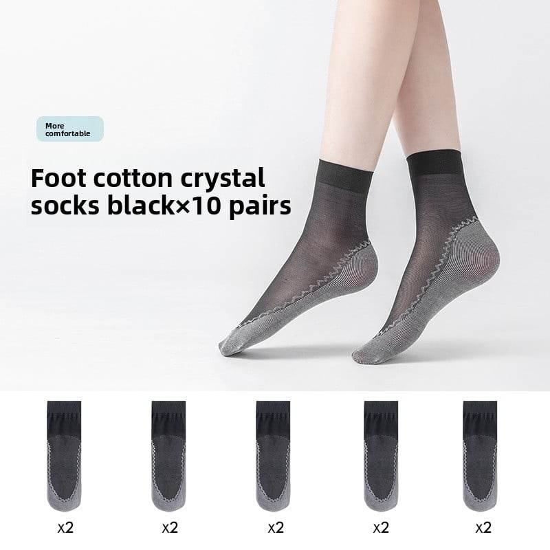 Women's Summer Anti-Snag Invisible Short Stockings - Price Value Store