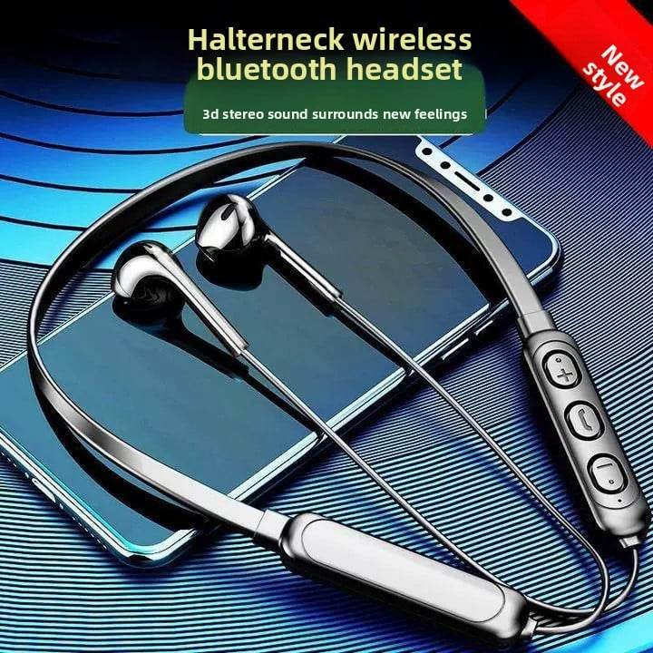 Neckband Bluetooth Headset with Noise Cancellation, Waterproof, Long Battery Life - Price Value Store