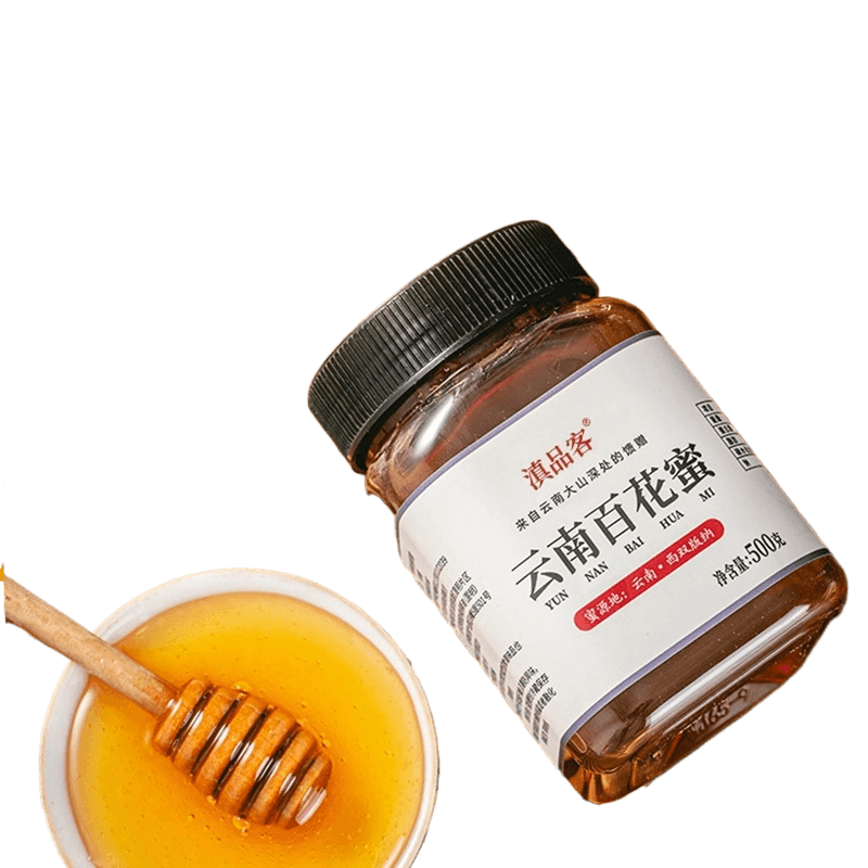 2kg honey pure natural wild honey farmhouse bottled nectar genuine goods barrel honey mature crystalline honey - Price Value Store