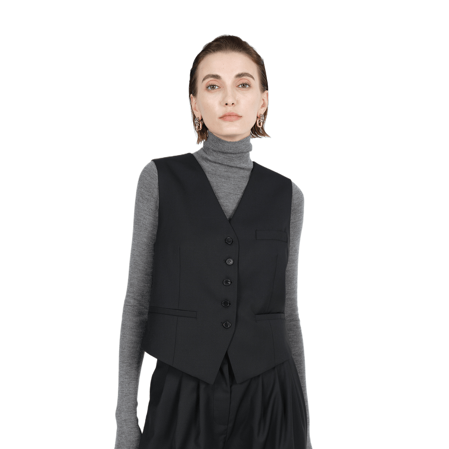 V-neck women's suit vest - Price Value Store