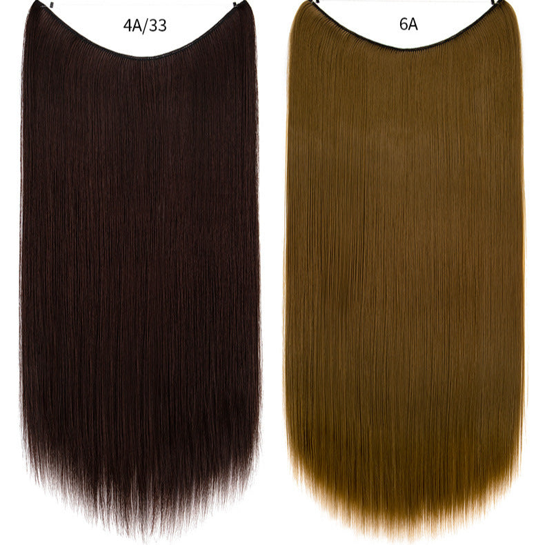 Seamless Straight Synthetic Hair Patch