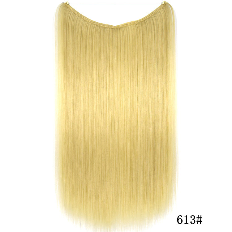 Seamless Straight Synthetic Hair Patch