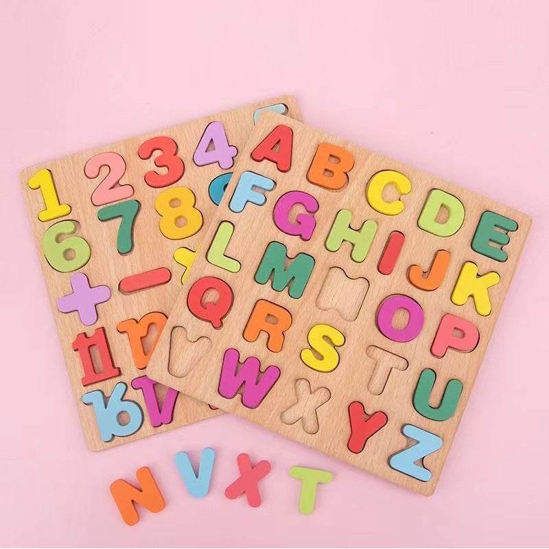 Wooden Educational Puzzle Board for Kids - Price Value Store