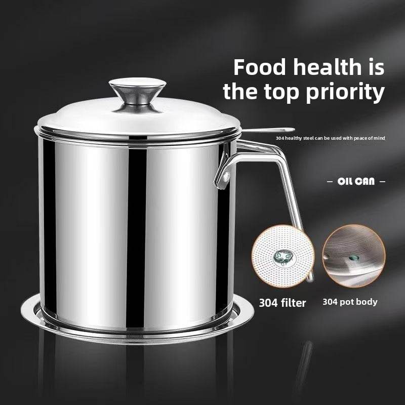 Stainless steel oil filter pot - Price Value Store