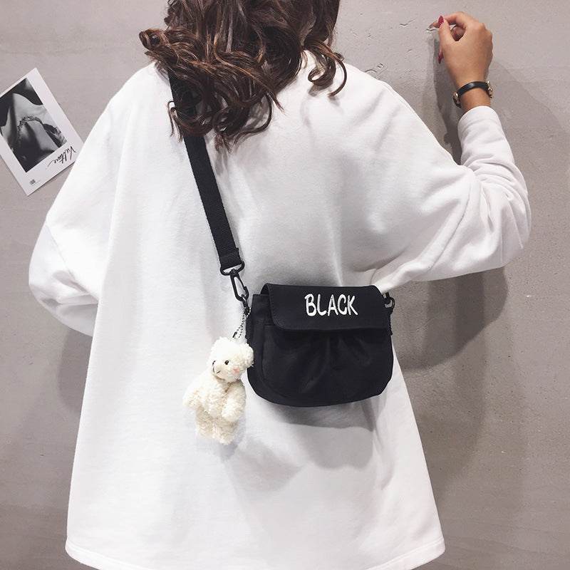 Nylon single-shoulder crossbody bag - Price Value Store