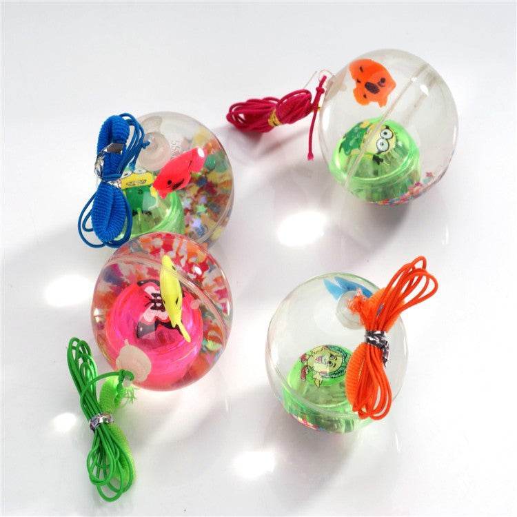 Crystal elastic ball transparent glittering toy - Price Value Store