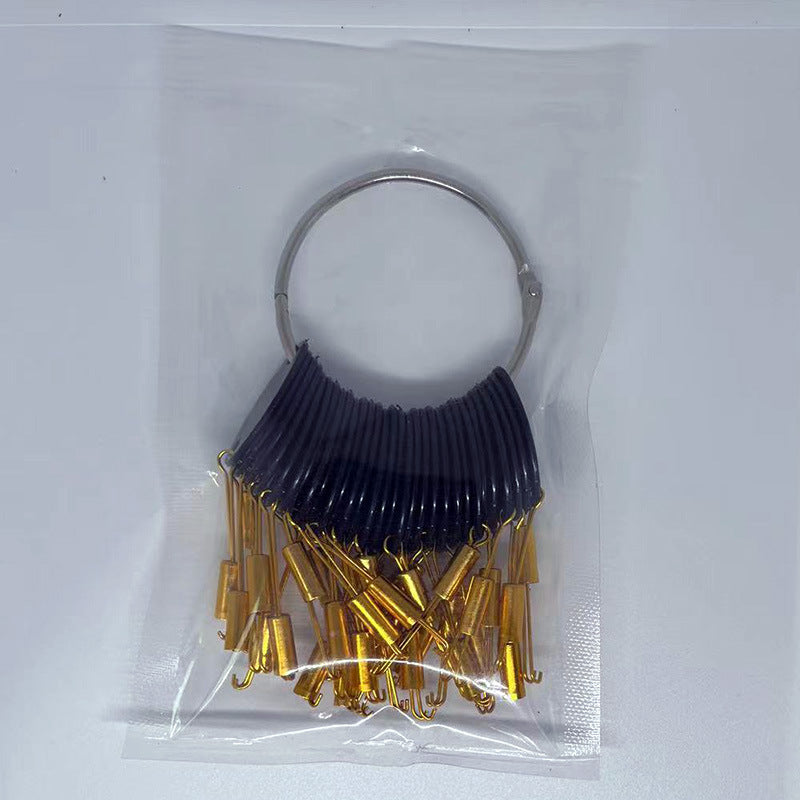 Wig Dyeing Color Plate Real Hair Styling Practice Tool