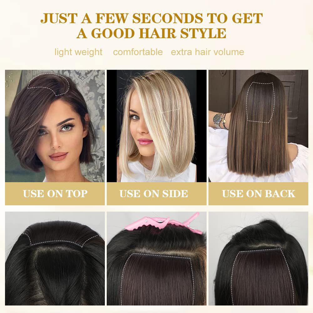 Wig Pad Hair Piece Artificial Hair