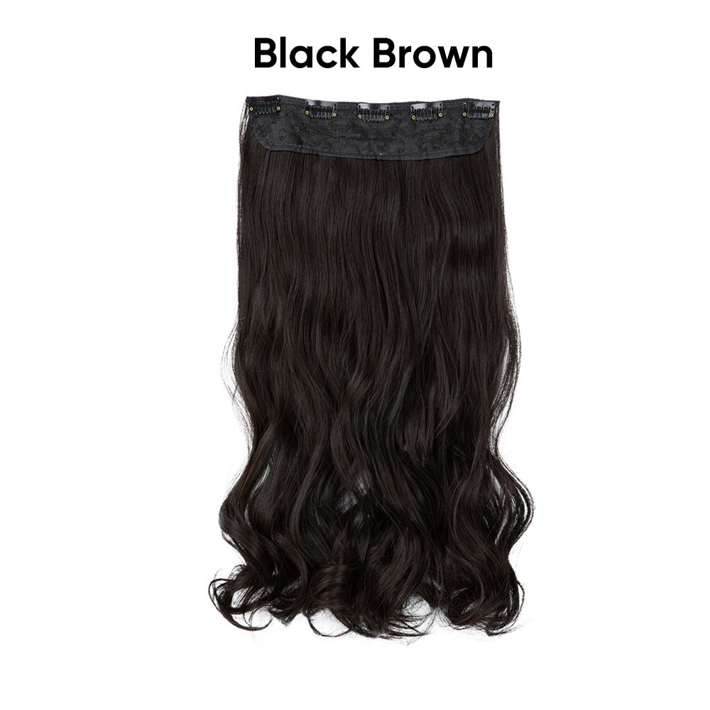 Long Curly Synthetic Hair Extensions with Clips