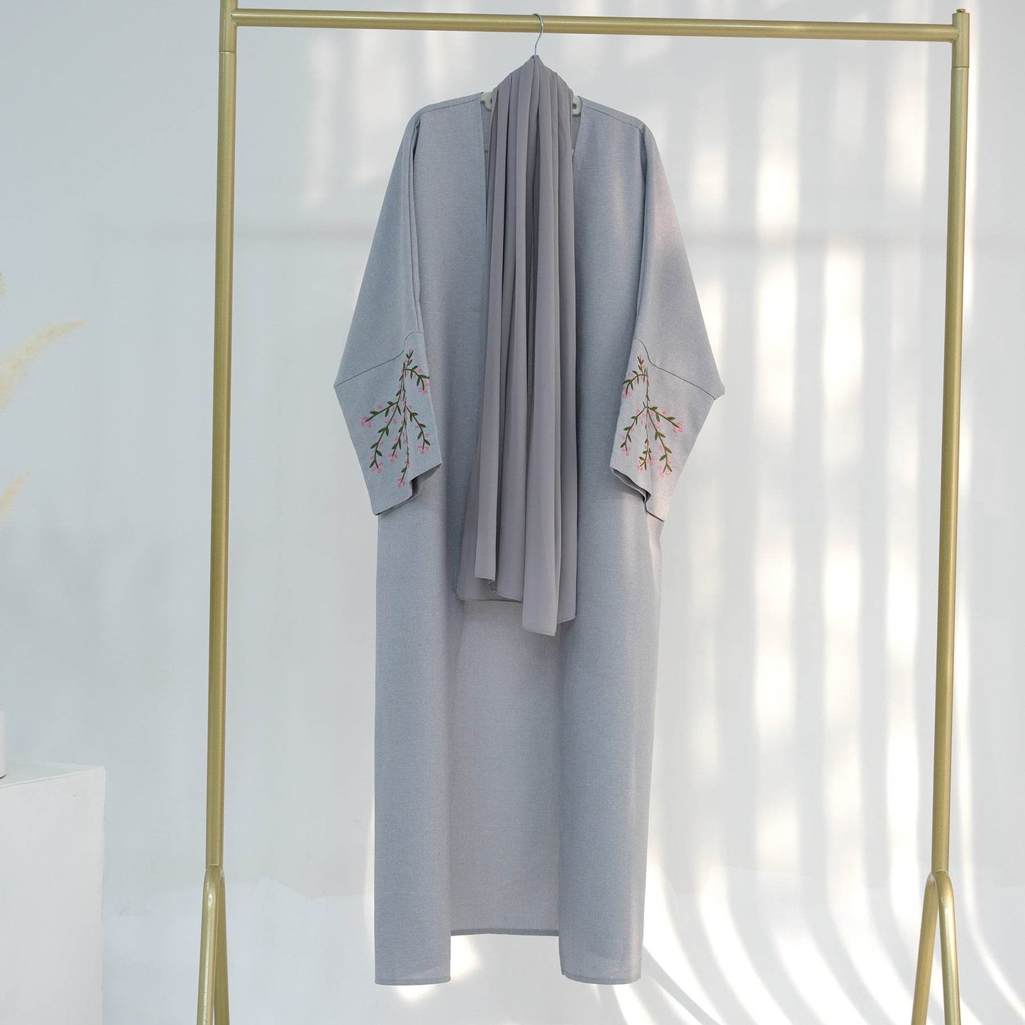Embroidered cardigan robe - Price Value Store