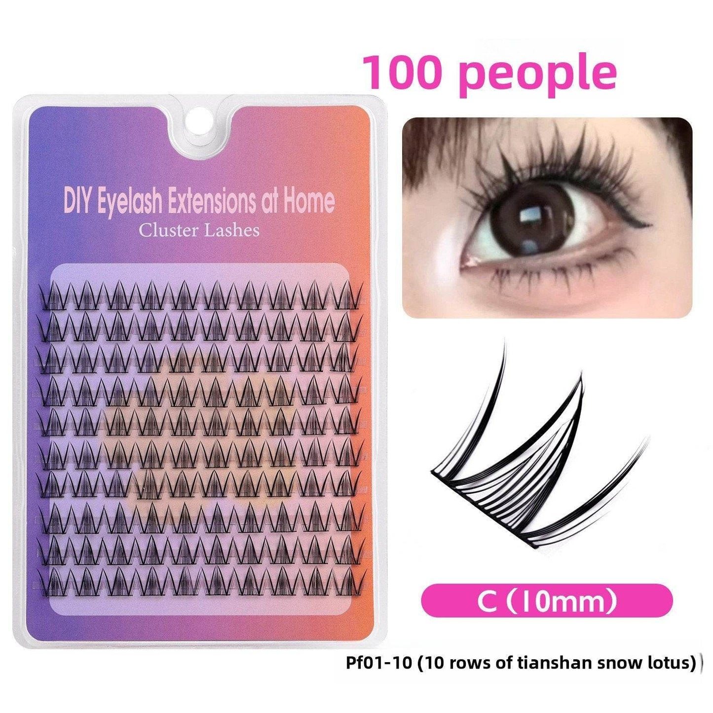 Natural Black Stem False Eyelashes - Price Value Store