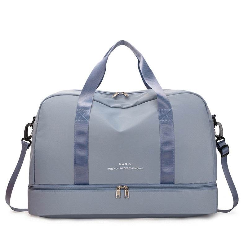 Large Waterproof Travel Tote ? Unisex Carry-On Bag for Short Trips - Price Value Store
