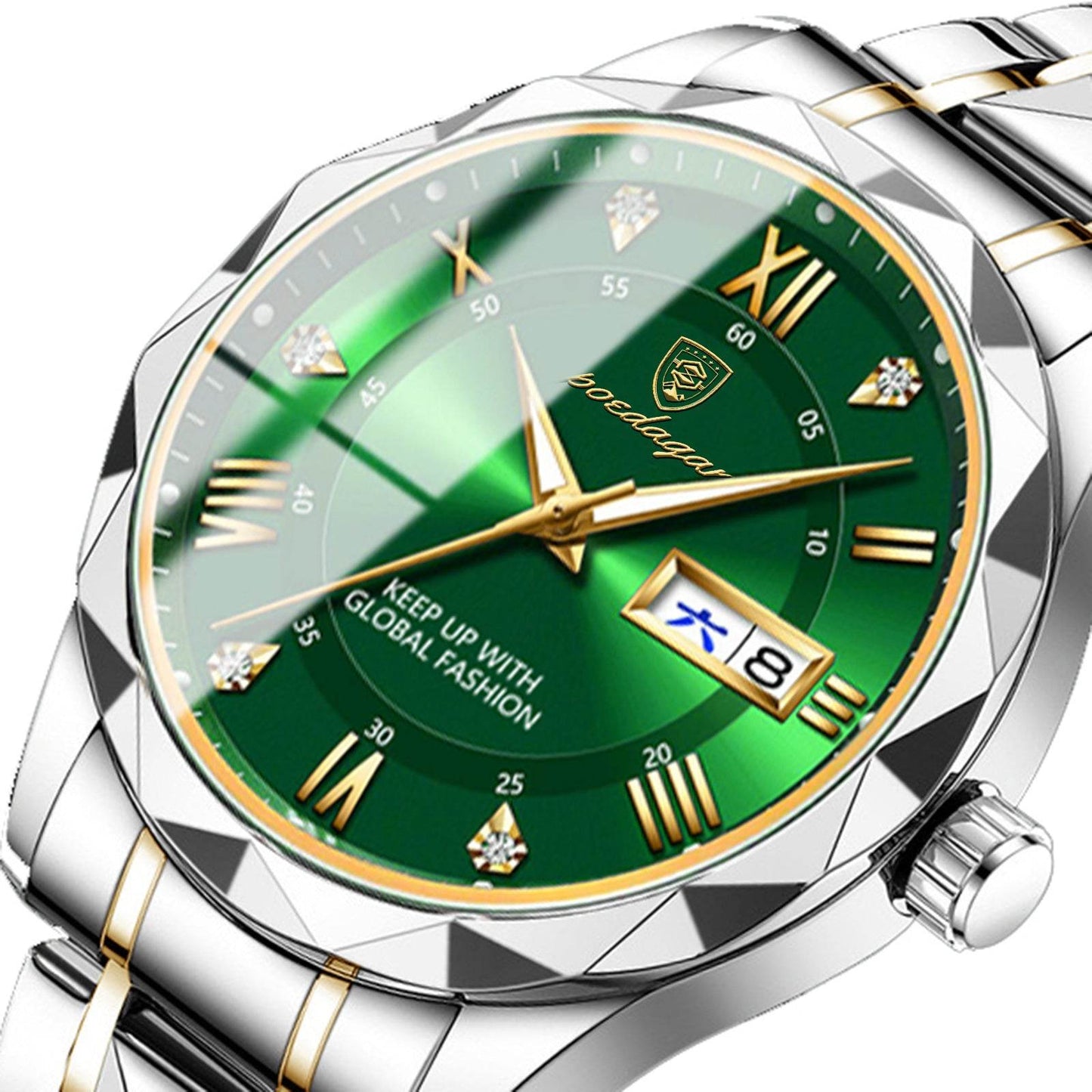 Swiss Brand Waterproof Luminous Men's Quartz Watch - Price Value Store
